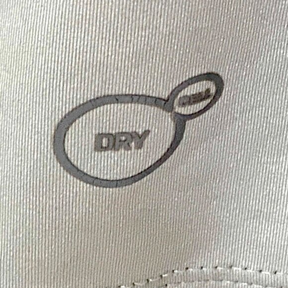 Puma Golf Shirt M Polo Top Athletic Gray Floral Print Short Sleeve DryCELL - Picture 9 of 12